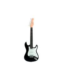 [GUITELEEKO008] Eko Strato S100 Black 3/4